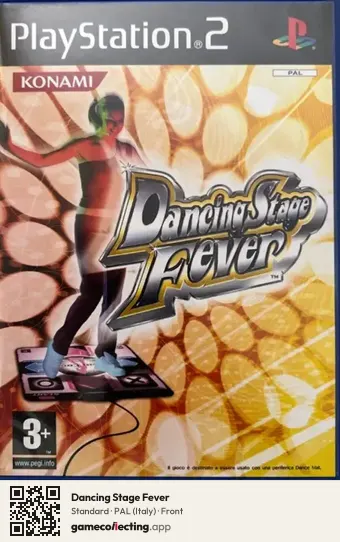 Dancing Stage Fever PlayStation 2, Italy box front