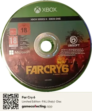 Far Cry 6 Xbox One, PAL disc