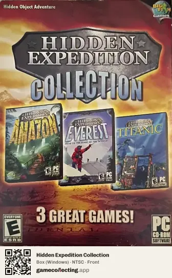 Hidden Expedition Collection Computer, NTSC box front
