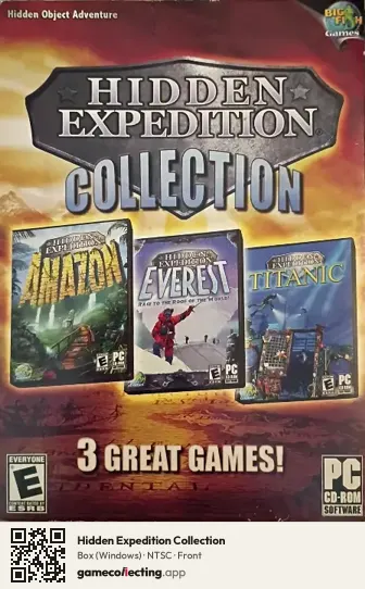 Hidden Expedition Collection Computer, NTSC box front