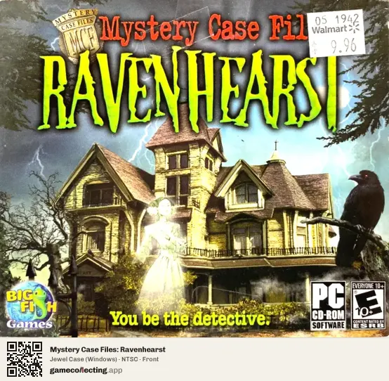 Mystery Case Files: Ravenhearst Computer, NTSC box front
