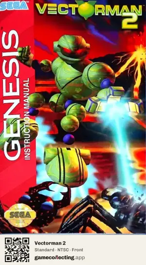 Vectorman 2 Sega Mega Drive / Genesis, NTSC box front
