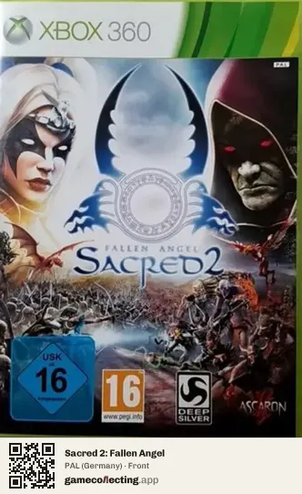 Sacred 2: Fallen Angel Xbox 360, Germany box front