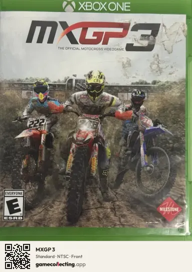 MXGP 3 Xbox One, NTSC box front