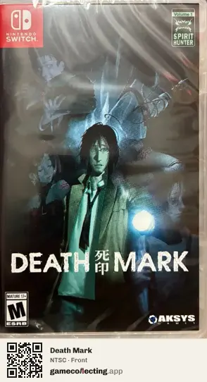 Death Mark Nintendo Switch, NTSC box front