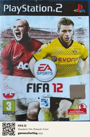 FIFA 12 PlayStation 2, Poland box front