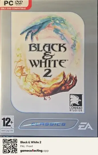 Black & White 2 Computer, PAL box front