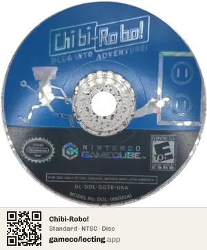 Chibi-Robo! Nintendo GameCube, NTSC disc