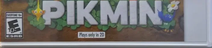 Hey! Pikmin, the ESRB box on its front