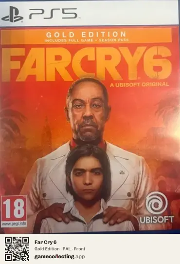 Far Cry 6 PlayStation 5, PAL box front