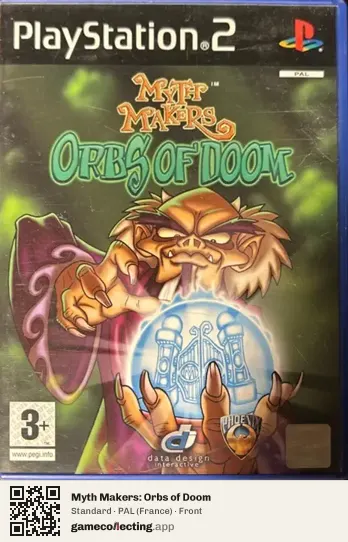 Myth Makers: Orbs of Doom PlayStation 2, France box front