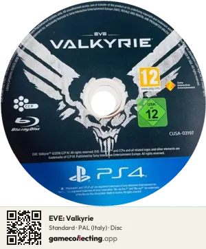 EVE: Valkyrie PlayStation 4, PAL disc