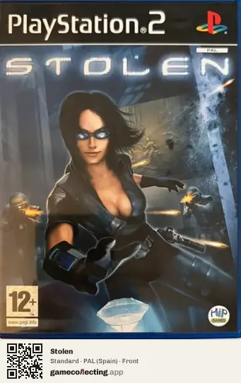 Stolen PlayStation 2, Spain box front