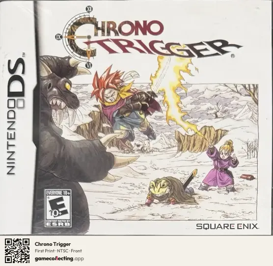Chrono Trigger Nintendo DS, NTSC box front