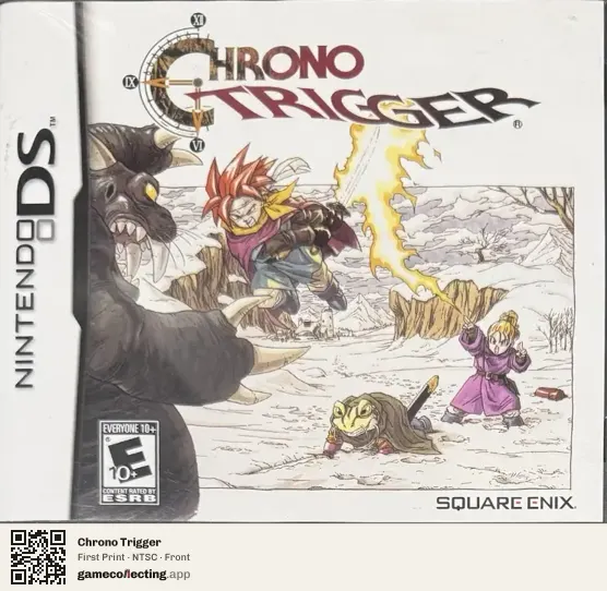 Chrono Trigger Nintendo DS, NTSC box front