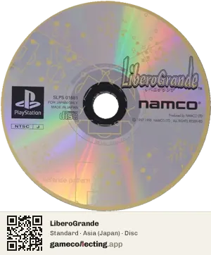 LiberoGrande PlayStation, Asia disc
