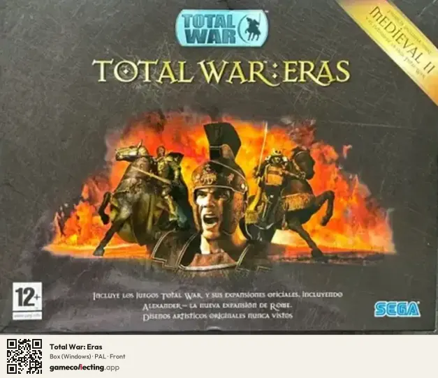Total War: Eras Computer, PAL box front