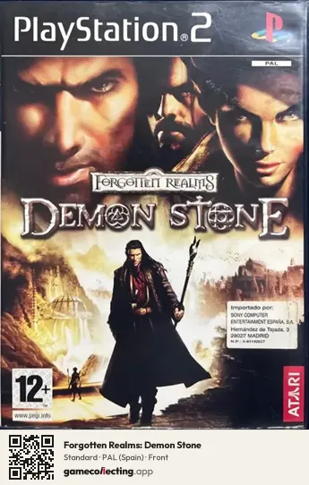 Forgotten Realms: Demon Stone PlayStation 2, Spain box front