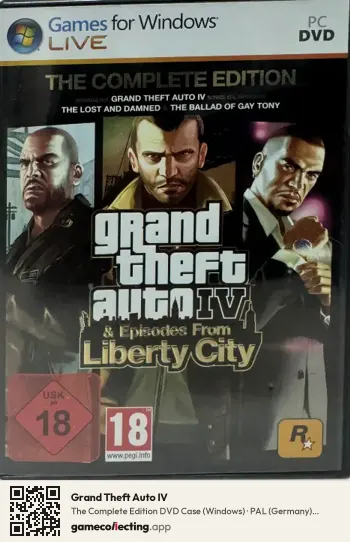 Grand Theft Auto IV Computer, Germany box front
