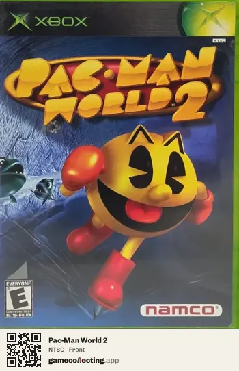 Pac-Man World 2 Xbox, NTSC box front