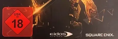 Deus Ex: Human Revolution, the USK square on its front
