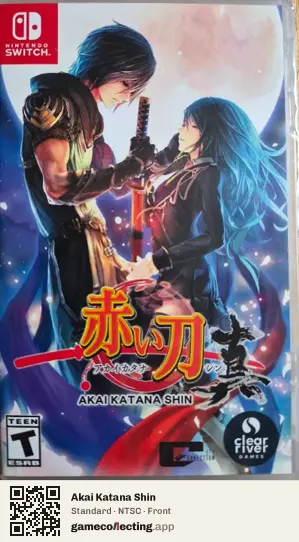 Akai Katana Shin Nintendo Switch, NTSC box front