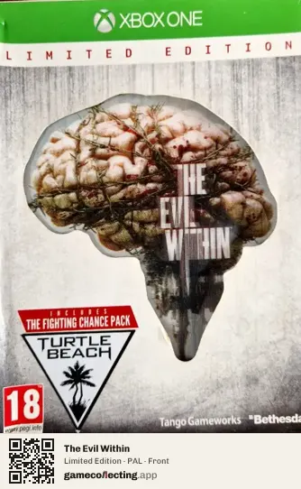 The Evil Within Xbox One, PAL box front