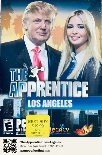 The Apprentice: Los Angeles Computer, NTSC box front