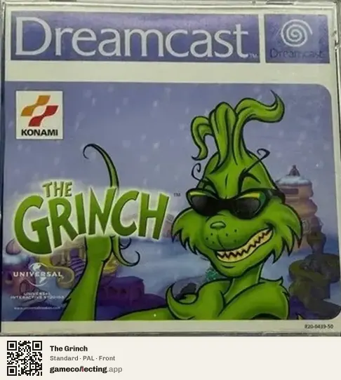 The Grinch Sega Dreamcast, PAL box front