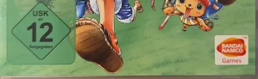 One Piece: Unlimited World Red, the USK square on its front