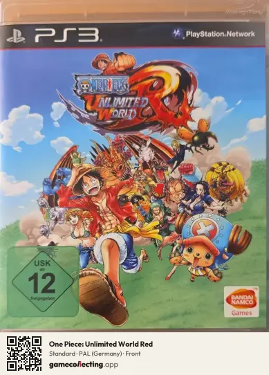 One Piece: Unlimited World Red PlayStation 3, Germany box front