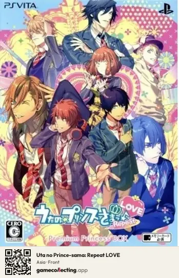 Uta no Prince-sama: Repeat LOVE PlayStation Vita, Asia box front