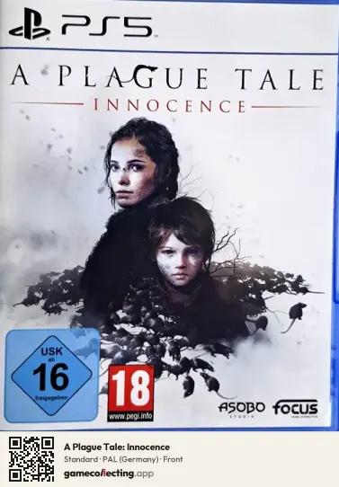 A Plague Tale: Innocence PlayStation 5, Germany box front