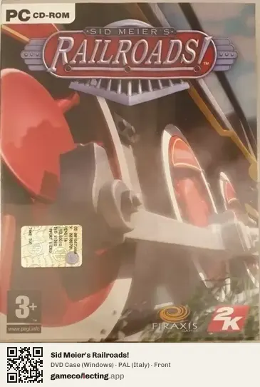 Sid Meier's Railroads! Computer, Italy box front