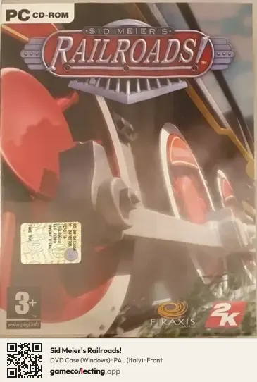Sid Meier's Railroads! Computer, Italy box front