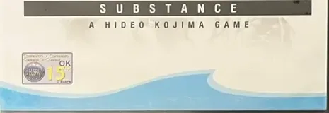 Metal Gear Solid 2: Substance, the ELSPA age band on its front