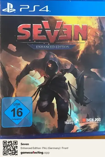 Seven PlayStation 4, Germany box front