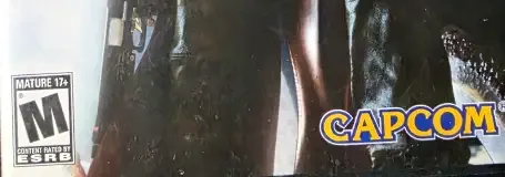 Devil May Cry 3: Dante's Awakening, the ESRB box on its front