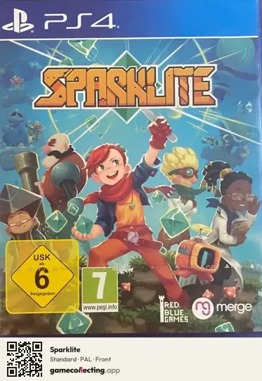 Sparklite PlayStation 4, PAL box front