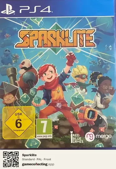 Sparklite PlayStation 4, PAL box front