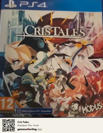 Cris Tales PlayStation 4, PAL box front