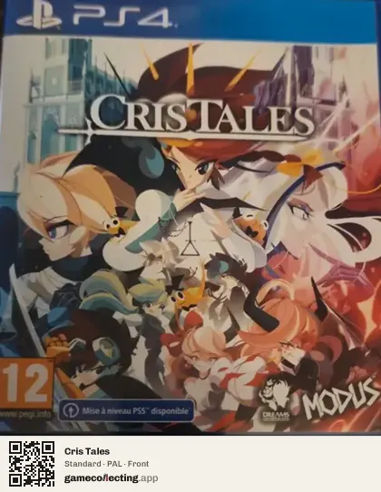 Cris Tales PlayStation 4, PAL box front