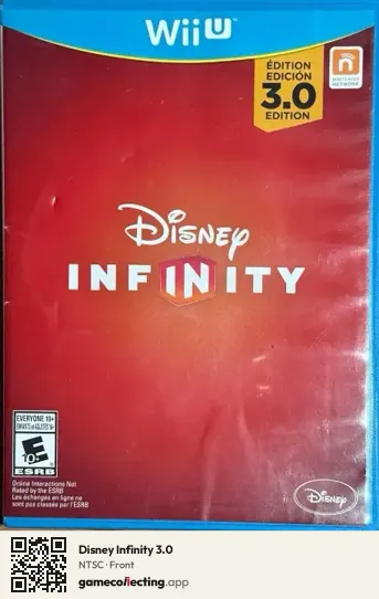 Disney Infinity 3.0 Nintendo Wii U, NTSC box front
