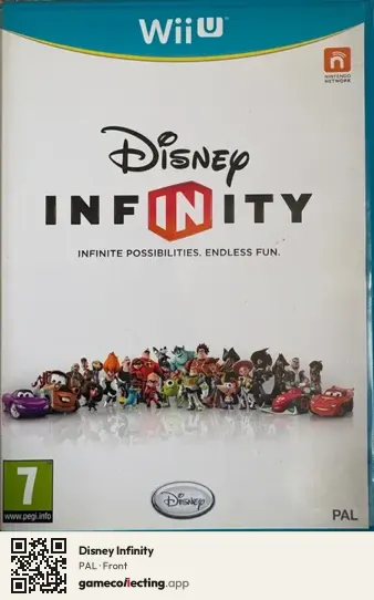 Disney Infinity Nintendo Wii U, PAL box front