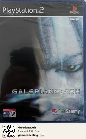 Galerians: Ash PlayStation 2, PAL box front
