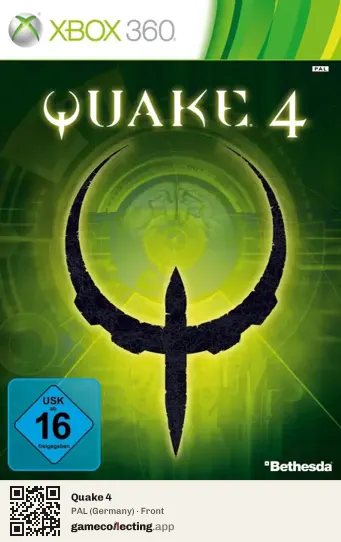 Quake 4 Xbox 360, Germany box front