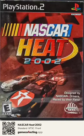 NASCAR Heat 2002 PlayStation 2, NTSC box front