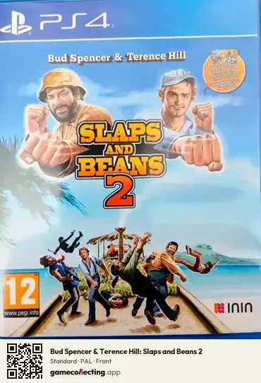 Bud Spencer & Terence Hill: Slaps and Beans 2 PlayStation 4, PAL box front