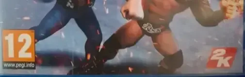 WWE 2K Battlegrounds, the USK square on its front