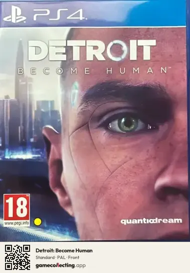 Detroit: Become Human PlayStation 4, PAL box front